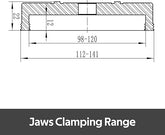 CK-4.5"-WJ Wide Jaws for 4.5" Series Chuck for Woodturning Lathe, Wood Lathe chuck Jaws.